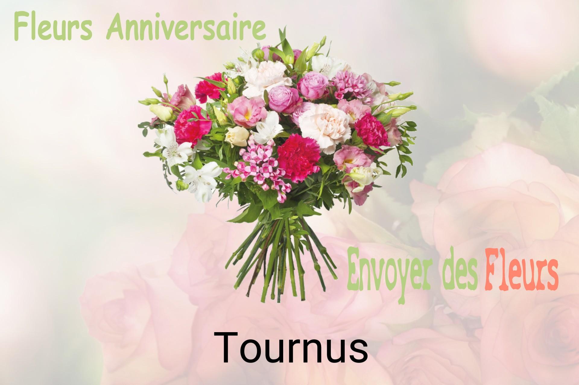 Bouquet de fleurs d’anniversaire livré à Tournus